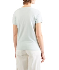 GUESS STUDS SCRIPT Short-sleeved T-shirt misty teal - T-shirt - 2