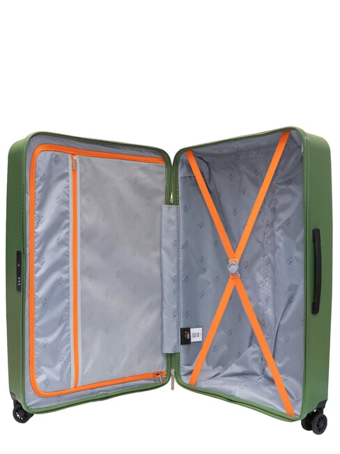 PEGASUS Large, ultra-resistant trolley forest green - Rigid Trolley Cases