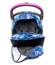 SEVEN GLOOMY HEART Trolley backpack, detachable Bluedeep - Backpack trolleys - 7