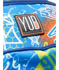 YUB FLASHY SIGN Backpack with trolley PINENEEDLE - Backpack trolleys - 3