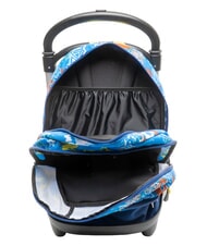 YUB FLASHY SIGN Backpack with trolley PINENEEDLE - Backpack trolleys - 7