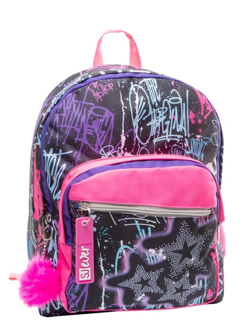 SJ EVER FIXSTAR GIRL Backpack Black - Backpacks & School and Leisure