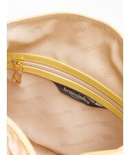 BRACCIALINI SOFIA Leather backpack with little flowers yellow - Women&rsquo;s Bags - 6