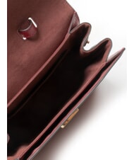 FURLA EMMA Handbag, with shoulder strap, in leather CHERRY d - Women&rsquo;s Bags - 5