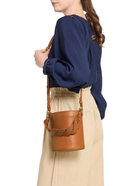 CHARLOTTE Mini Leather Bucket Bag CUIR - Women&rsquo;s Bags