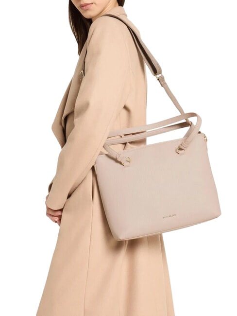 MARINA Leather Shopping Bag rosette - Women&rsquo;s Bags
