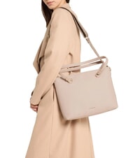 COCCINELLE MARINA Leather Shopping Bag rosette - Women&rsquo;s Bags - 6