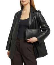 COCCINELLE LORINE Leather clutch bag Black - Women&rsquo;s Bags - 2