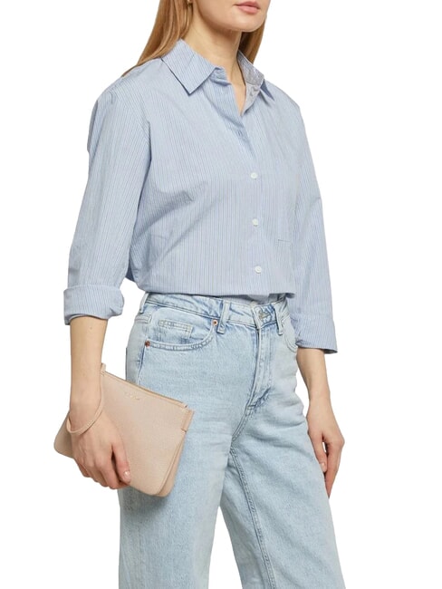LORINE Leather clutch bag rosette - Women&rsquo;s Bags