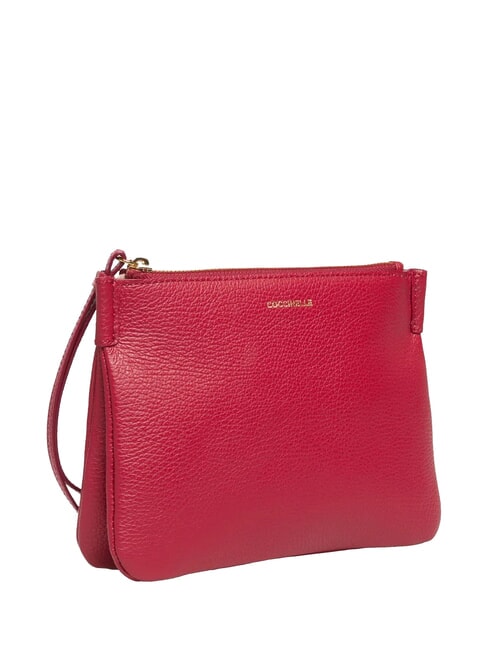 LORINE Leather clutch bag sangria - Women&rsquo;s Bags