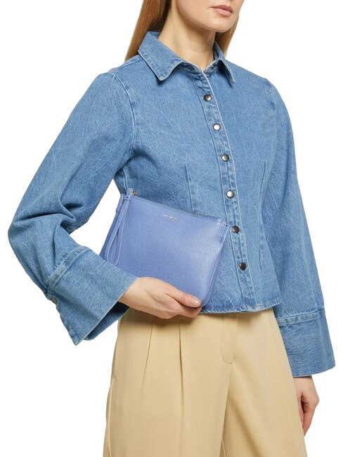 LORINE Leather clutch bag blue - Women&rsquo;s Bags
