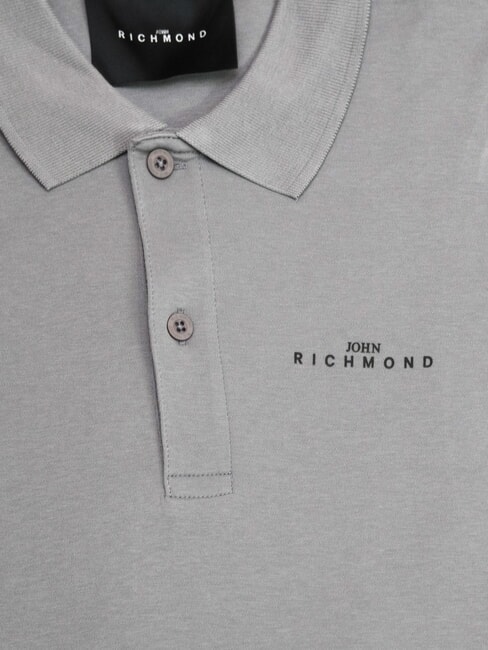 FERGUSON Short-sleeved polo shirt dark grey - Polo shirt