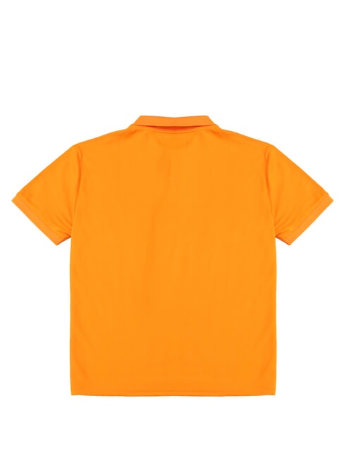 NORTH TECH Casual short-sleeved polo shirt papaya orange - Polo shirt