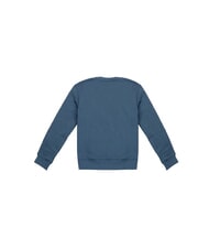NORTH SAILS ROUND LOGO Cotton crewneck sweatshirt dark denim - Sweatshirts - 3