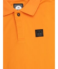 NORTH SAILS NORTH TECH Casual short-sleeved polo shirt papaya orange - Polo shirt - 2