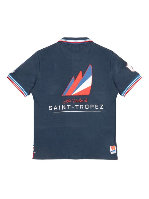 LVDST Short-sleeved polo shirt navy blue - Polo shirt