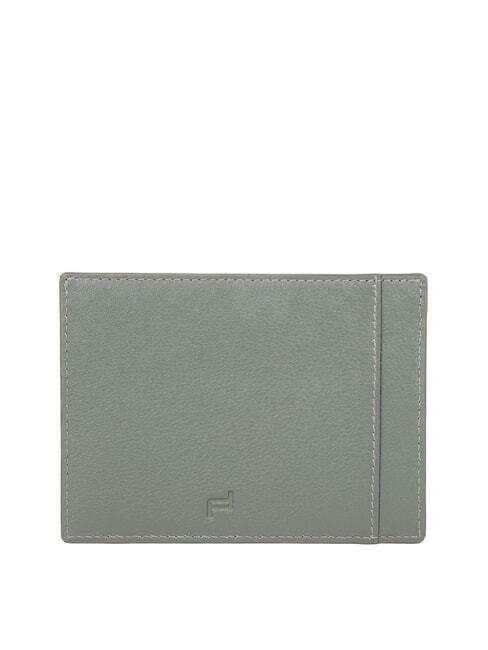 BUSINESS  Leather card holder Grey - Men&rsquo;s Wallets