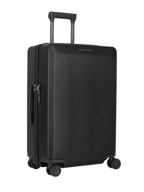 VOYAGER Medium Trolley Black - Rigid Trolley Cases
