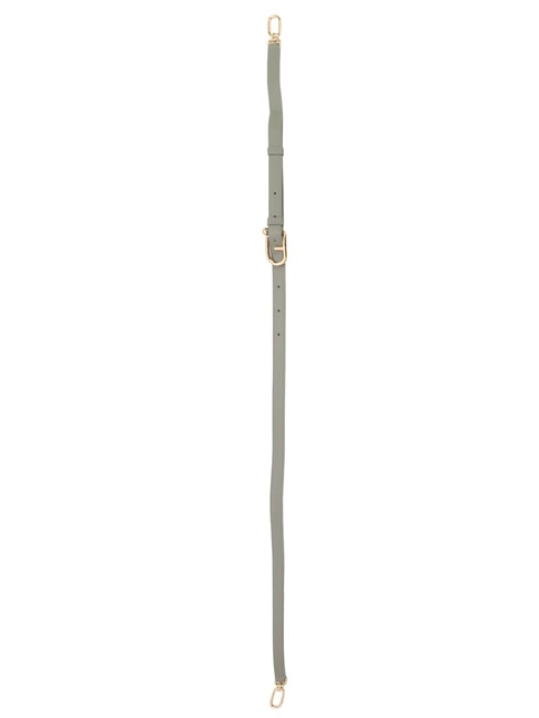 CAMPIONARIO - NUVOLA Leather shoulder strap agaveb - Accessories for bags
