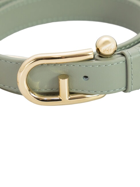 CAMPIONARIO - NUVOLA Leather shoulder strap agaveb - Accessories for bags