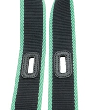 FURLA CAMPIONARIO - MAN Bag handles black + cilantro green - Accessories for bags - 2