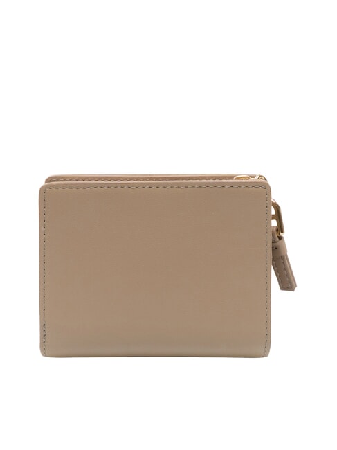 CAMPIONARIO - NUVOLA  Compact leather wallet greige - Women&rsquo;s Wallets