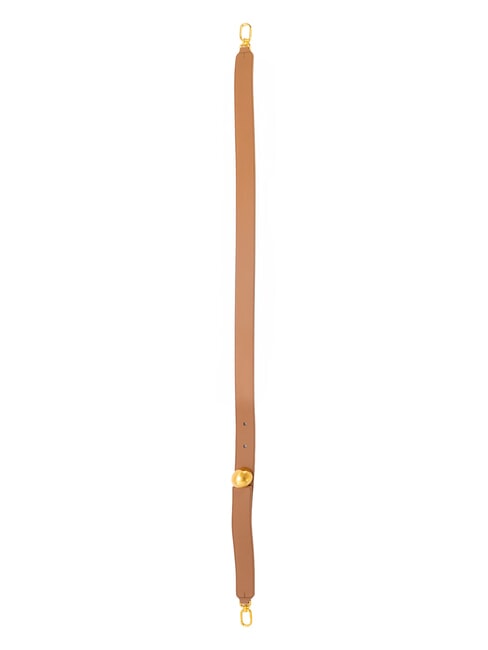 CAMPIONARIO - SFERA Leather shoulder strap brandy - Accessories for bags
