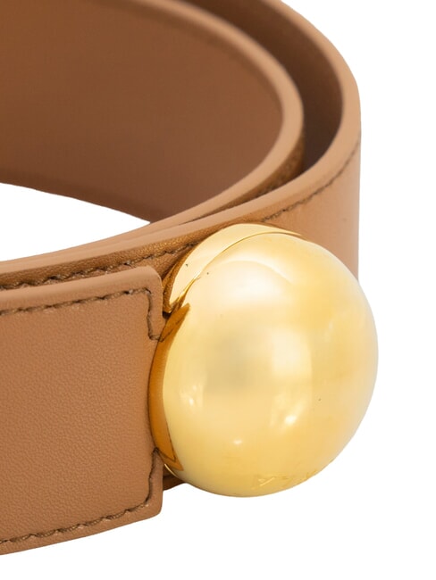 CAMPIONARIO - SFERA Leather shoulder strap brandy - Accessories for bags
