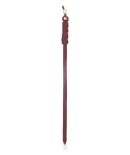 FURLA CAMPIONARIO - SFERA Leather shoulder strap Red currant - Accessories for bags - 2