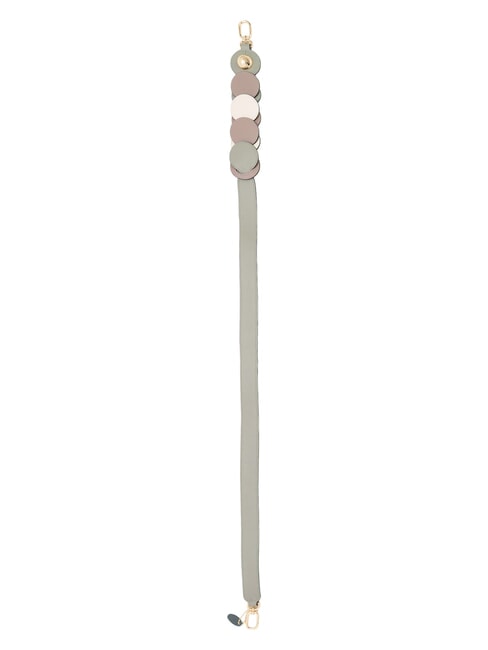 CAMPIONARIO - SFERA Leather shoulder strap agave tones - Accessories for bags