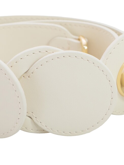 CAMPIONARIO - SFERA Leather shoulder strap PANNA - Accessories for bags