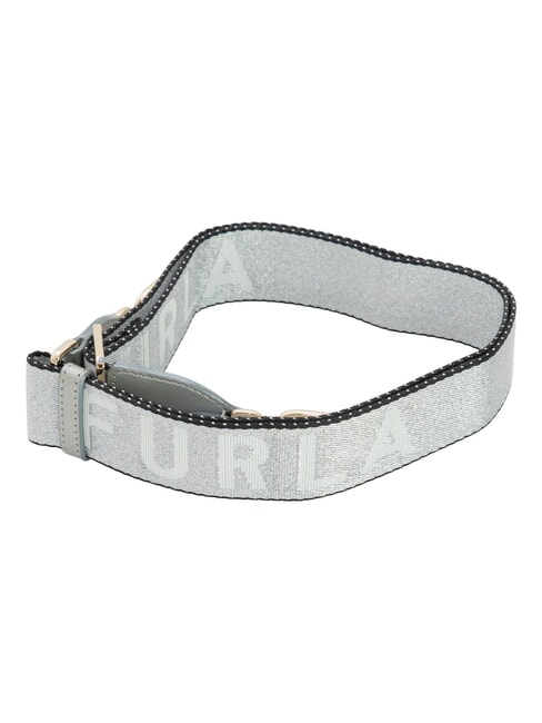 CAMPIONARIO - FIONA Logoed shoulder strap COLOR SILVER - Accessories for bags