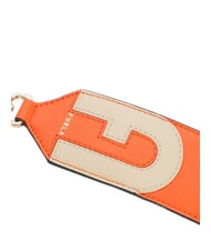 FURLA CAMPIONARIO - FIONA Logoed shoulder strap vitamin + wheat - Accessories for bags - 3