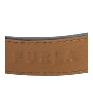 FURLA CAMPIONARIO - GIOVE Leather shoulder strap cognac h+wheat+vitamin - Accessories for bags - 3