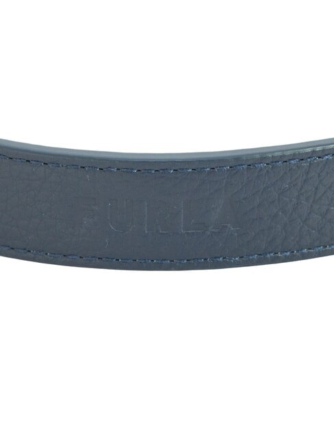 CAMPIONARIO - GIOVE Logoed shoulder strap, in leather Mediterranean+black - Accessories for bags