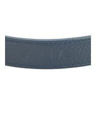 FURLA CAMPIONARIO - GIOVE Logoed shoulder strap, in leather Mediterranean+black - Accessories for bags - 3