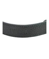 FURLA CAMPIONARIO - GIOVE Logoed shoulder strap, in leather black/marshmallow - Accessories for bags - 3