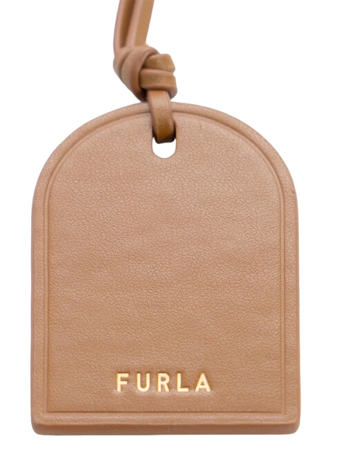 CAMPIONARIO - GIOVE Leather name tag cognac - Travel Accessories