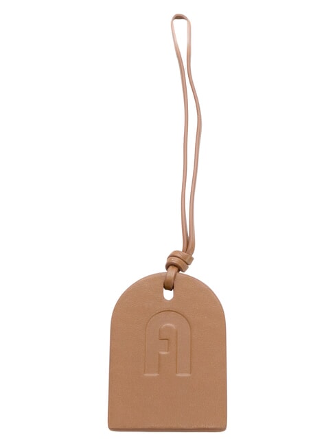 CAMPIONARIO - GIOVE Leather name tag cognac - Travel Accessories