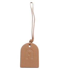 FURLA CAMPIONARIO - GIOVE Leather name tag cognac - Travel Accessories - 3