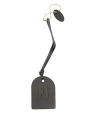 FURLA CAMPIONARIO - GIOVE Leather name tag Black - Travel Accessories - 3