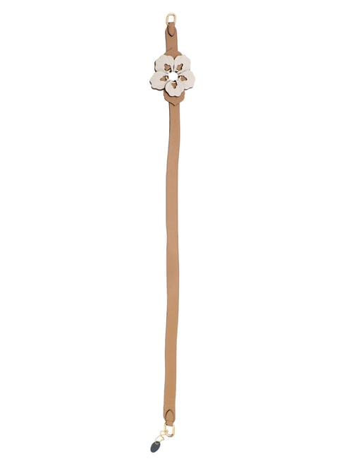 CAMPIONARIO - FIONA Leather shoulder strap desert tones - Accessories for bags