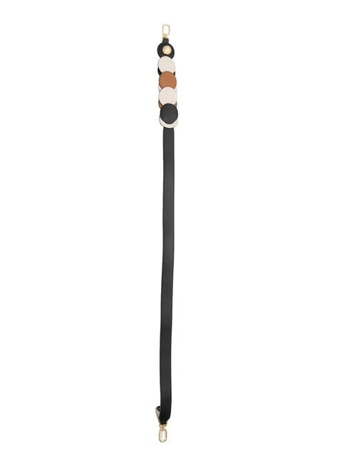 CAMPIONARIO - SFERA Leather shoulder strap gold - Accessories for bags
