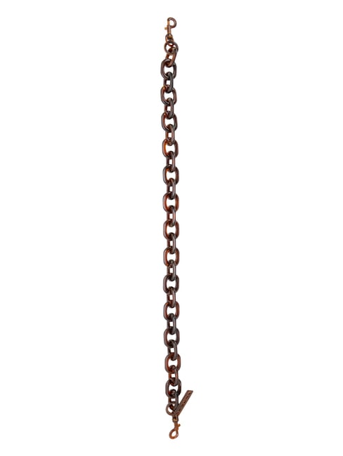 CAMPIONARIO - CANDY Chain handle cognac tones - Accessories for bags