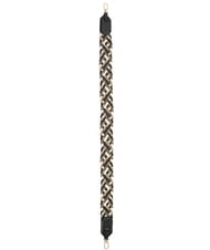 FURLA CAMPIONARIO - FIONA Woven leather shoulder strap soil tones - Accessories for bags - 2
