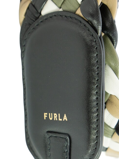 CAMPIONARIO - FIONA Woven leather shoulder strap soil tones - Accessories for bags
