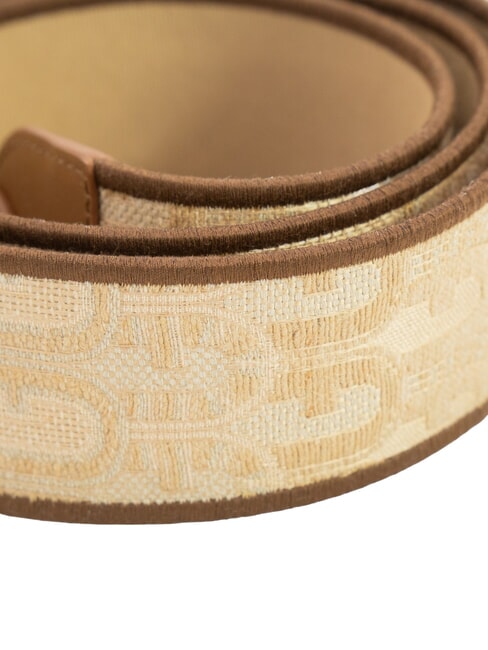 CAMPIONARIO - FIONA Logoed shoulder strap NATURAL TONES - Accessories for bags
