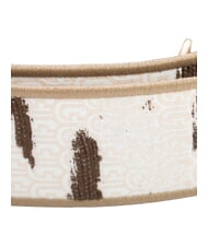 FURLA CAMPIONARIO - FIONA Fabric and leather shoulder strap toballeri - Accessories for bags - 3