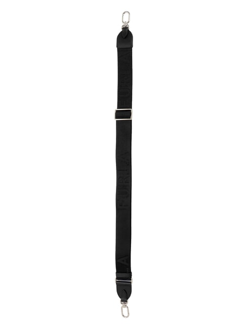 CAMPIONARIO - FIONA Logoed fabric shoulder strap Black - Accessories for bags
