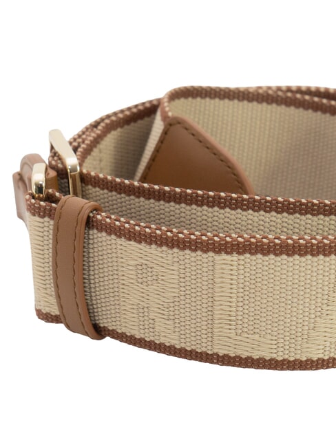 CAMPIONARIO - FIONA Shoulder strap natural + cognac h - Accessories for bags